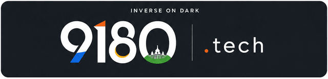 9180.tech logo on dark